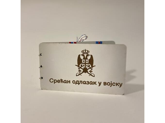 Moja Poklon Kutija - Koverta za vojsku