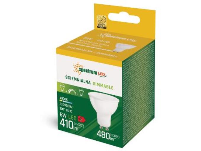Spectrum LED Sijalica GU10 6W 14385 dimabilna prirodno bela