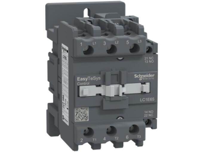 Schneider Kontaktor LC1E65P7 3P NO+NC AC