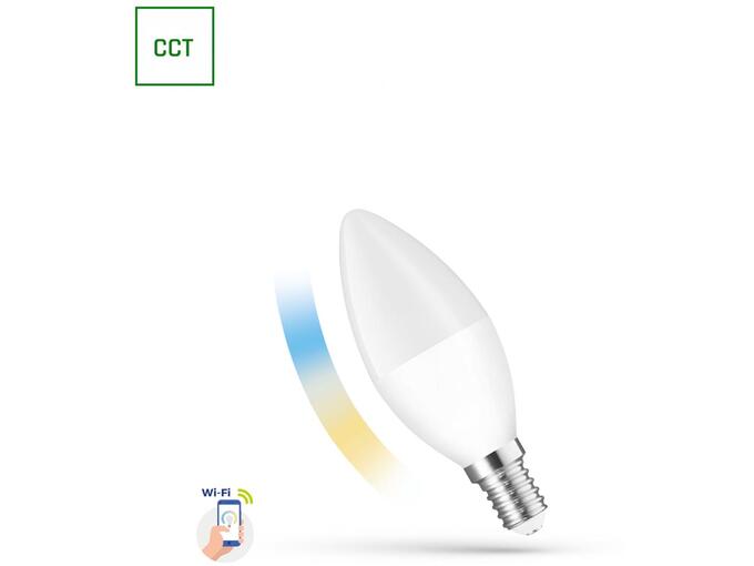 Spectrum LED Sijalica smart led sveća 5W CCT DIM WI-FI