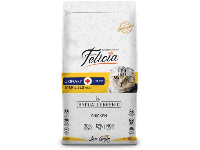 Felicia low grain Hrana za sterilisane mačke-piletina