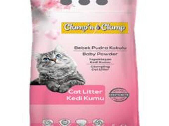 Clump'n&Clump Posip za mačke baby powder