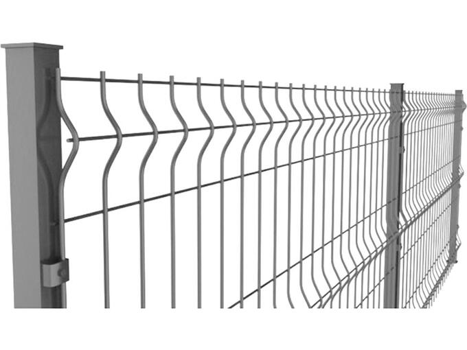 3D PVC Panelna ograda 2m antracit 4mm H=1.03m