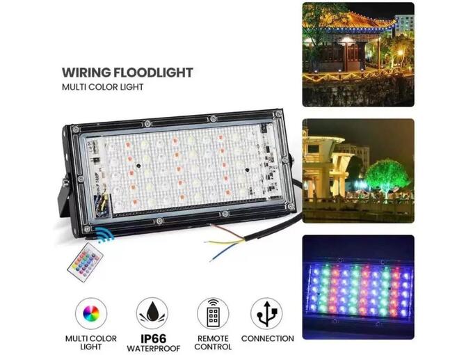 RGB reflektor 50W