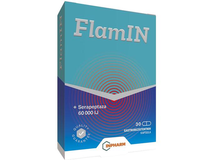 Inpharm FlamIN za upalu, otok i bol - 30 kapsula