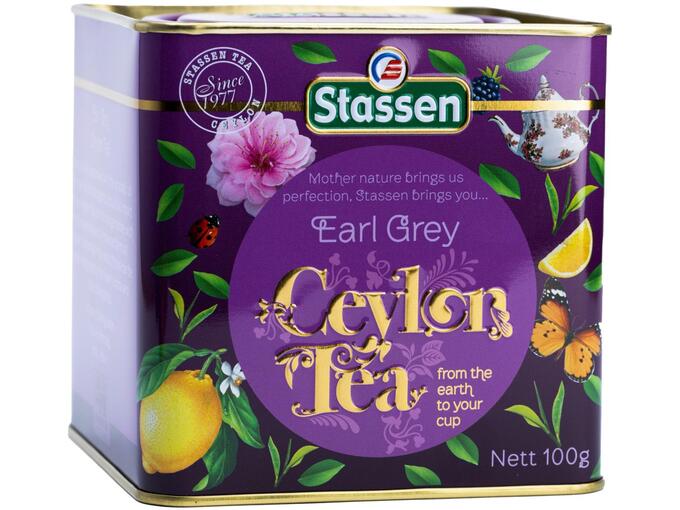 Stassen Earl Grey Cejlonski čaj u limenci 100gr