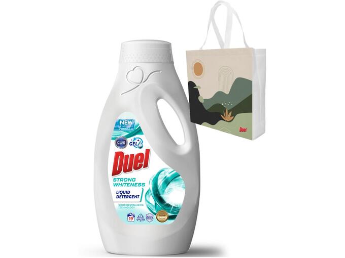 Duel Tečni deterdžent Strong whiteness 855ml + ceger
