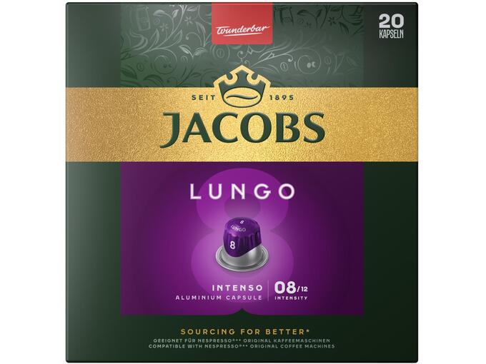Jacobs Kapsule Lungo 8 20pcs