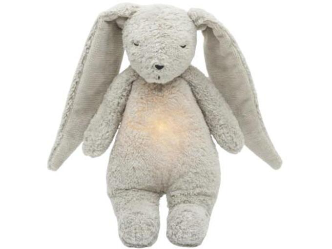 Moonie Plišana igračka Zeka 2.0 Organic Gray