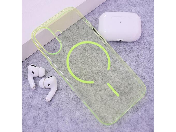 Maska za iPhone 17 Mag Case Neon zelena