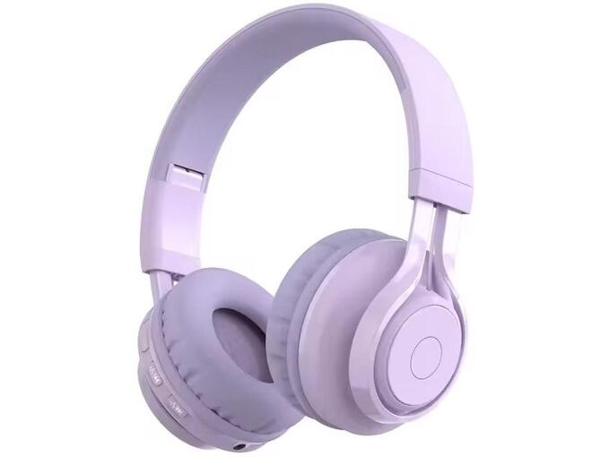 Bluetooth slušalice BT06C ljubicaste