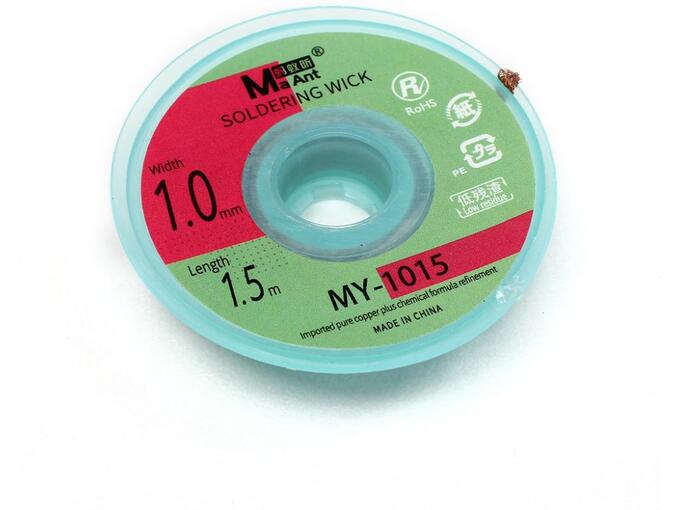 Traka (žica) za razlemljivanje i uklanjanje kalaja MaAnt MY-1015 1mm-1,5m 20653