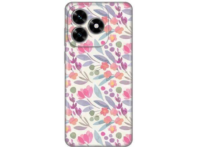 Maska za Honor X5c Plus Watercolor Flowers Silikonska Print