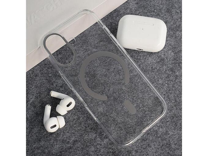 Maska za iPhone 17 Berlia Sheen Mag Case siva