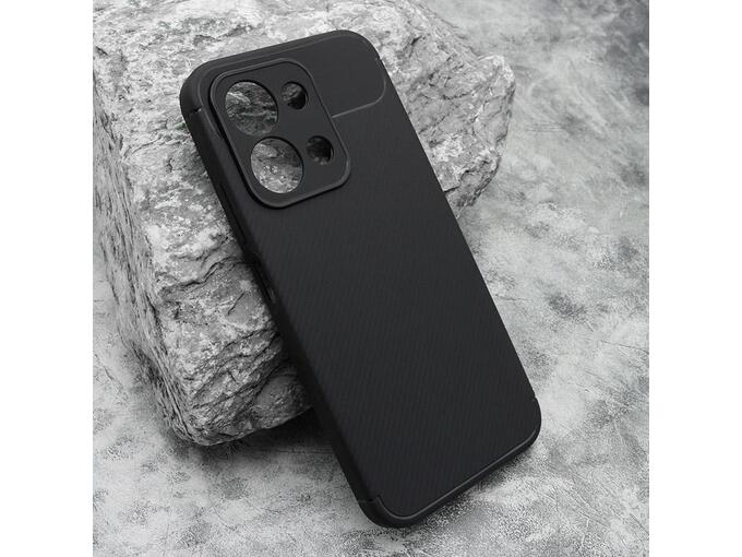 Maska za Xiaomi Redmi 15C (173mm) Carbon Defender crna