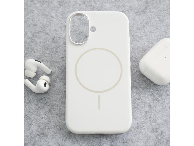 Maska za iPhone 17 pearl white Mag Case Nanobit Pure