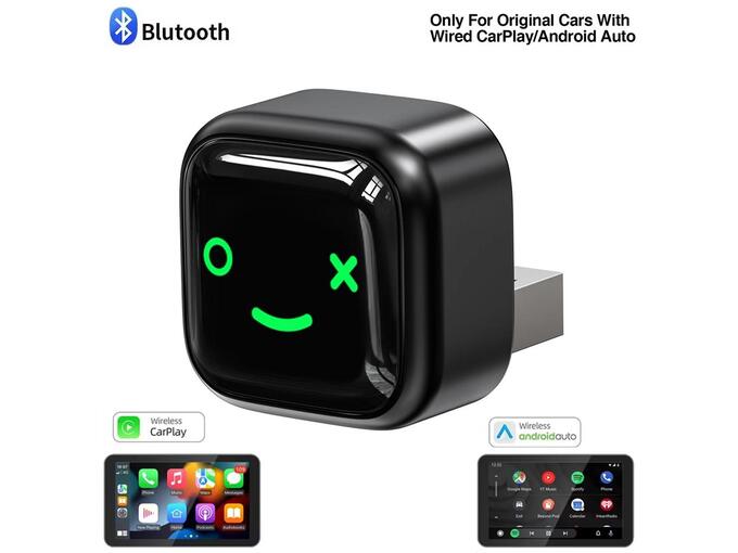 Carplay Wireless Adapter za auto M12 JWD LED