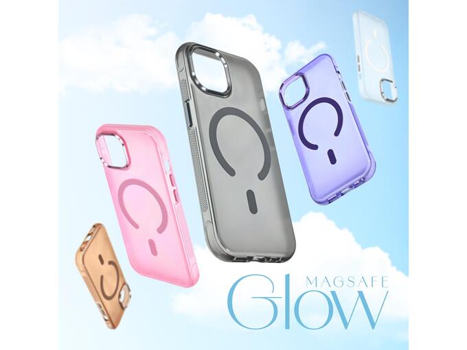 Maska za iPhone 16 Pro Max 69 Magsafe Glow roze