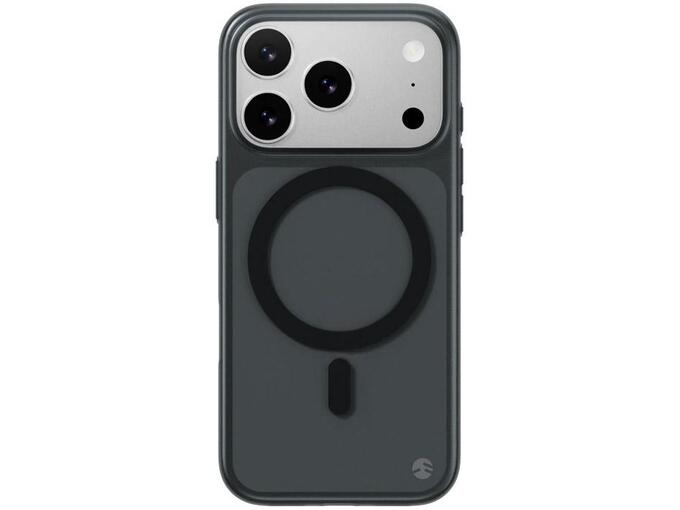 Maska za iPhone 17 Pro Max plavo Mag Case SwitchEasy Skin siva