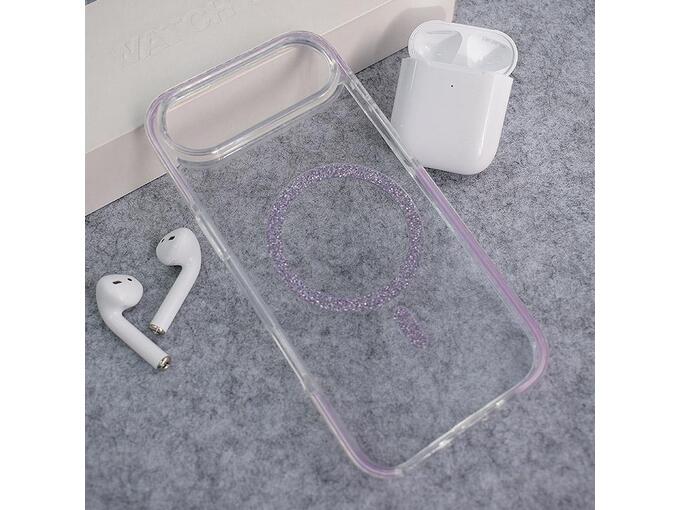 Maska za iPhone Air ljubičasta Mag Case Bling