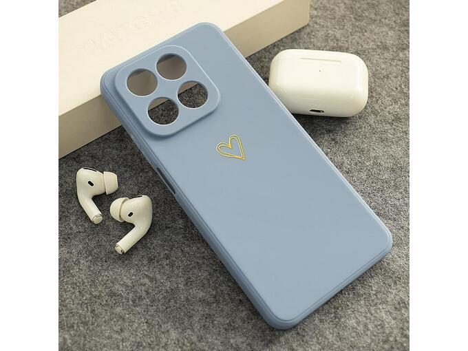 Maska za Honor 400 Smart/ X7d Golden Heartbeat plava