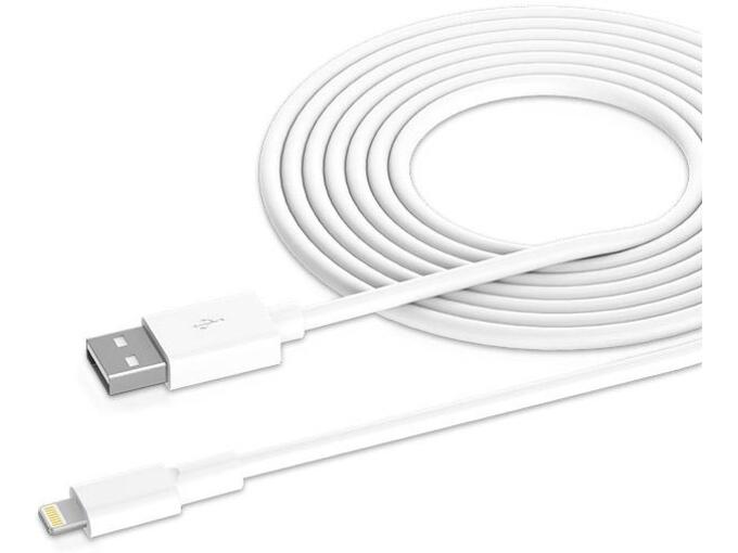 Kabel iPhone Lightning 3m beli