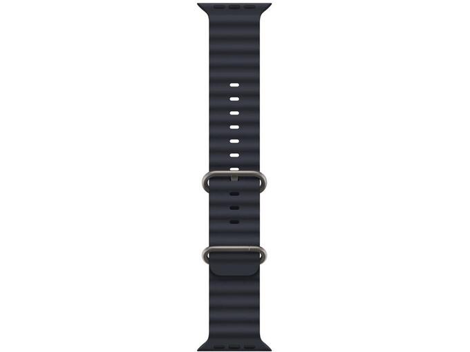 Narukvica za Apple Watch Ultra Ocean Band black 49/ 45/ 44/ 42 mm
