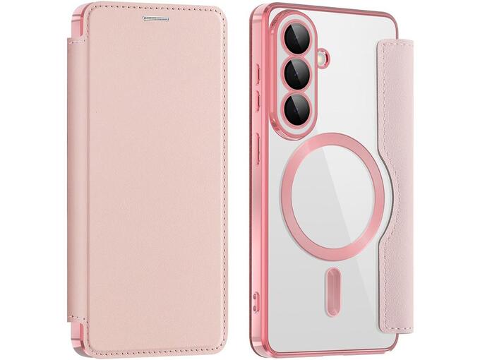 Maska za Samsung Galaxy A37 Magsafe Lux Bi Fold roze