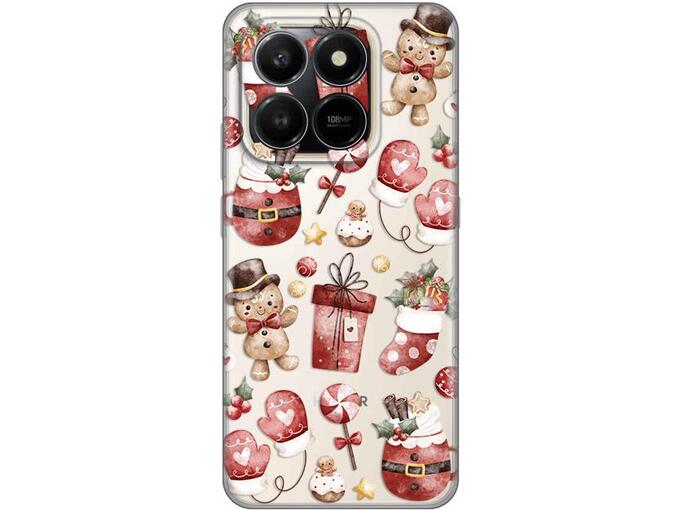 Maska za Honor X7d 4G/400 Smart 5G Cozy Christmas Silikonska Print Skin
