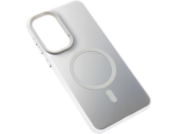 Maska za Samsung Galaxy A57 5G Magsafe Clear srebrna