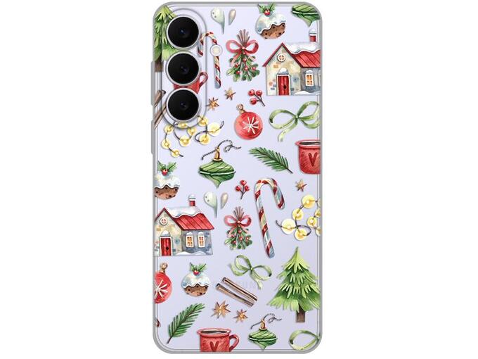 Maska za Samsung Galaxy S25 Fe Winter Spirit Silikonska Print Skin