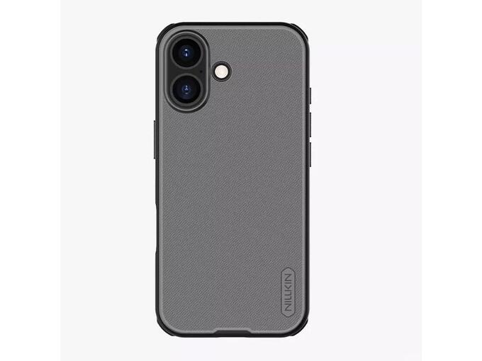 Maska za iPhone 17 Pro (bez otvora za logo) Nillkin Super Frosted Shield Pro transparent crna