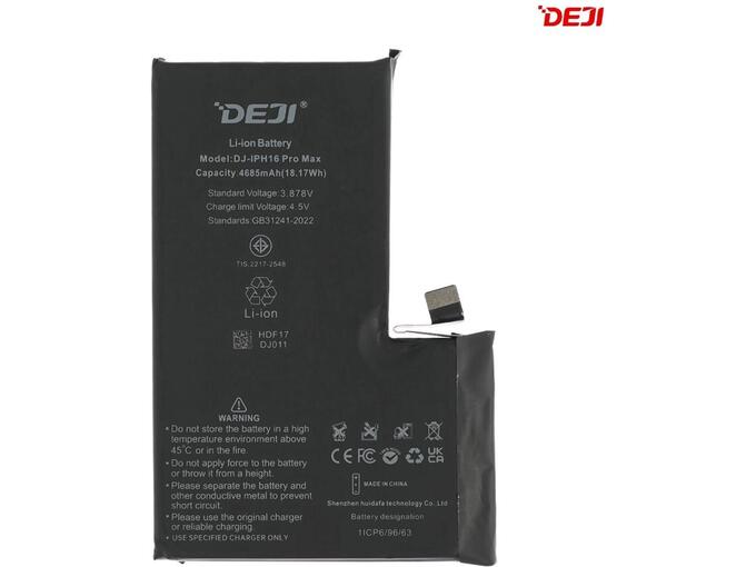 Baterija Deji Normal za iPhone 16 Pro Max (4685mAh)HC