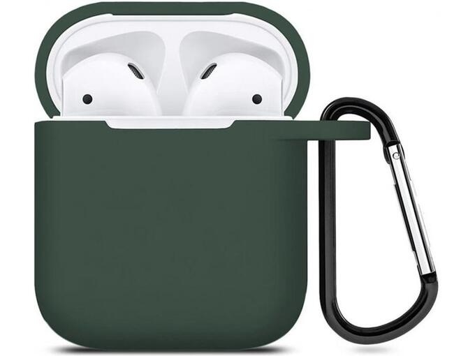 Maska za Airpods 1/2 tamno zelena