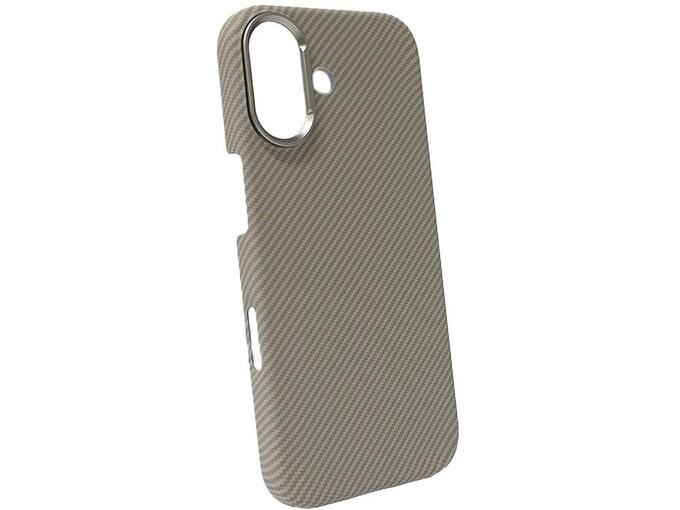 Maska za iPhone 17 Mag Case Kevlar Defender siva