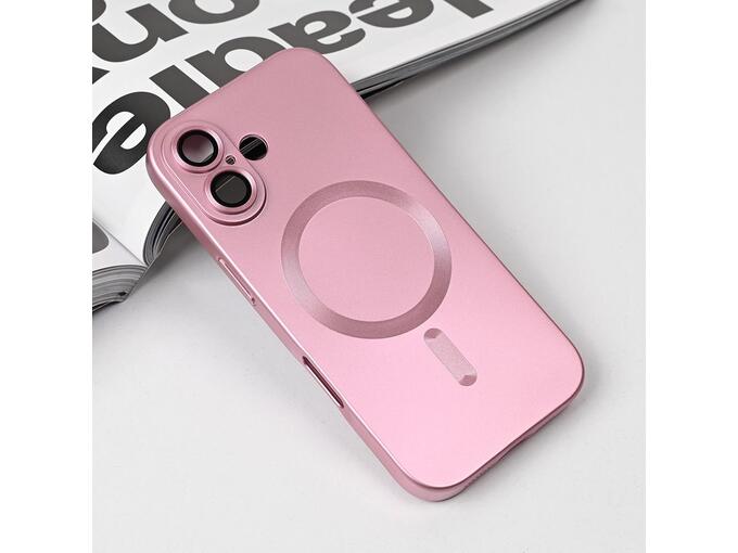 Maska za iPhone 17 63 Magsafe Chrome roze