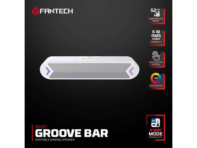 Bluetooth zvučnik Fantech BS160 Groove Bar beli