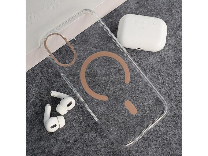 Maska za iPhone 17 Berlia Sheen Mag Case zlatna
