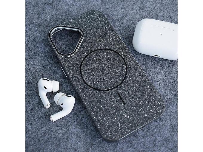 Maska za iPhone 17 Mag Case Fashion Glitter crna