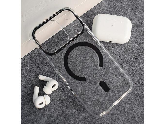Maska za iPhone 17 Pro Max Berlia Sheen Mag Case crna