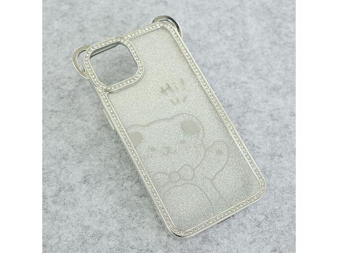 Maska za iPhone 15 HiBear srebrna