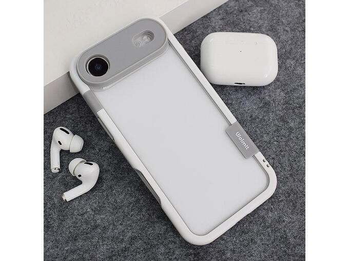 Maska za iPhone Air Wolmtt bumper bela