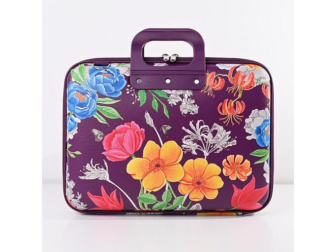 Torba za laptop Fashion Peony 16 ljubičasta