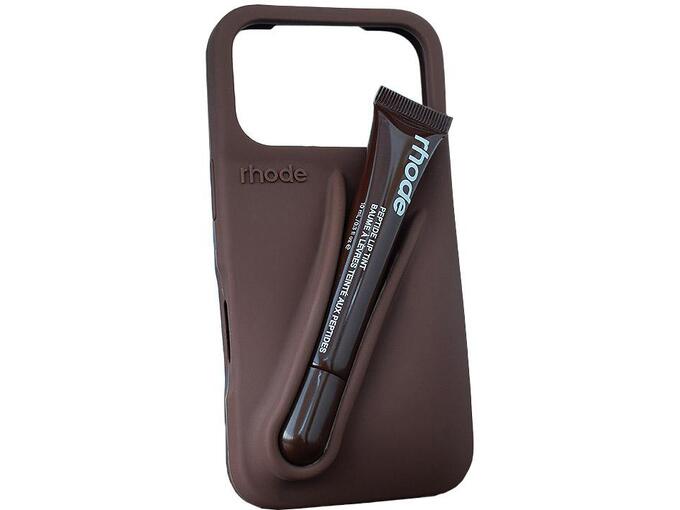 Maska za iPhone 17 Pro Max espresso Rhode LIP CASE + LIP TINT