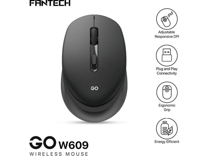 Miš Wireless Fantech W609 GO crni