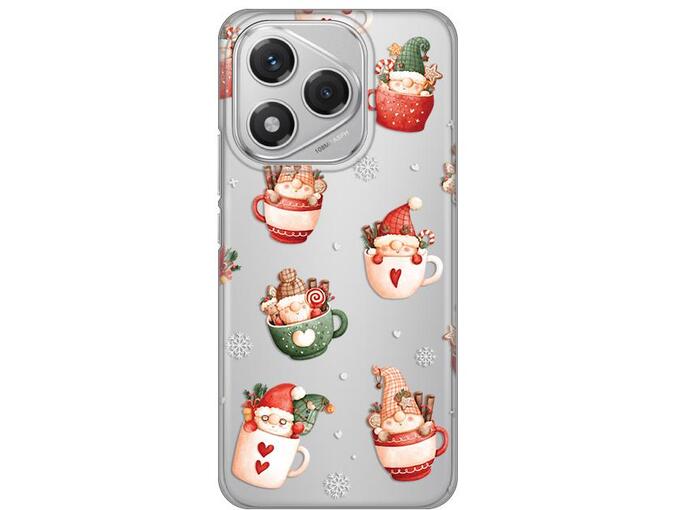 Maska za Honor 400 Lite Ho Ho Ho Silikonska Print