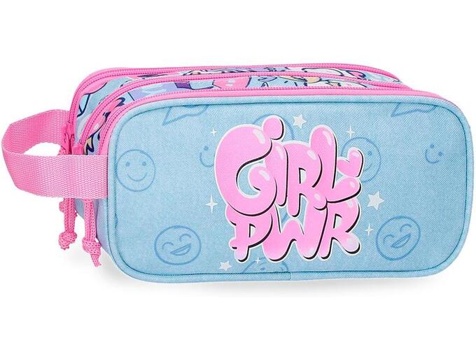 Movom Prazna pernica sa 3 pregrade Girl Power