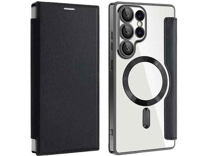 Maska za telefon Samsung S25 Ultra Coral Mag Case Book Preklopna