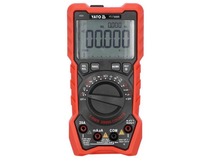 Yato Digitalni multimetar LCD25000 TRUE RMS