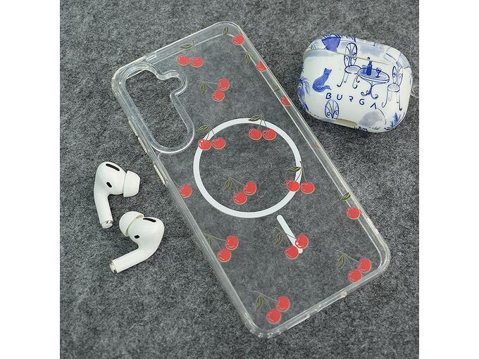 Maska Mag Case Nanobit Print za Samsung S25 FE/S731B Sweet Cherry